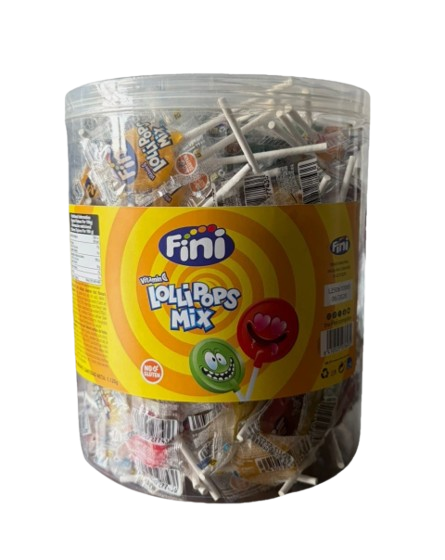 Fini Lollipops Vitamin C Lollies Mix 1.12Kg