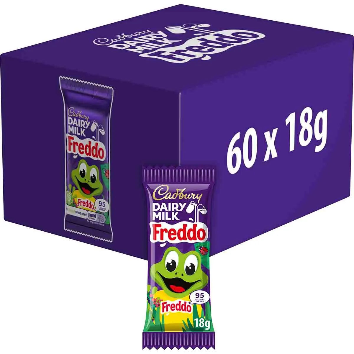 60 x Cadbury Dairy Milk Freddo 18G