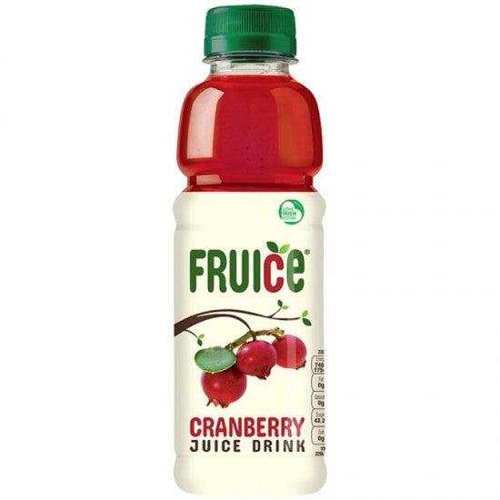 12 x Fruice Cranberry 330Ml
