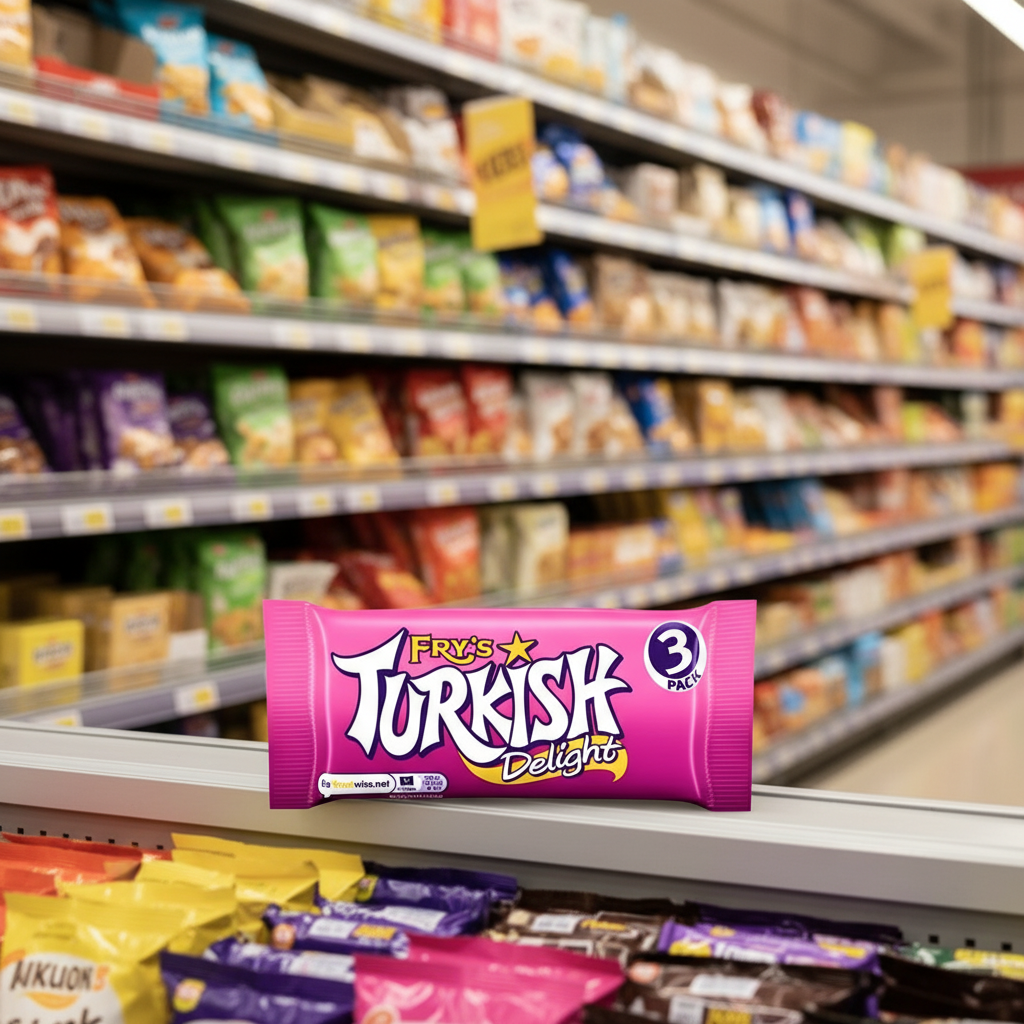 24 x Frys Turkish Delight 3pk - 153GM