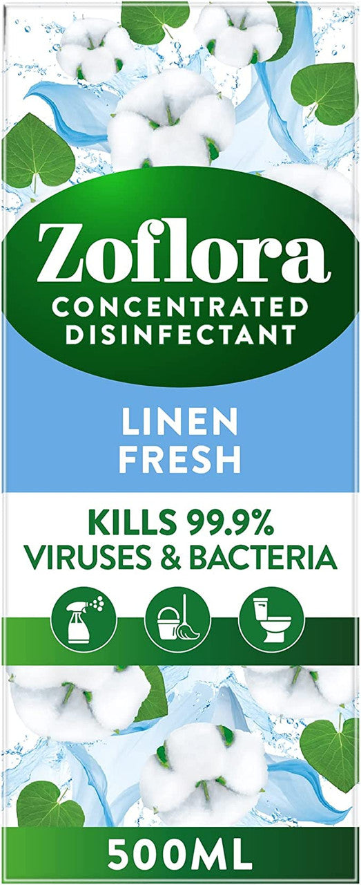 12 x Zoflora Linen Fresh - 120ML