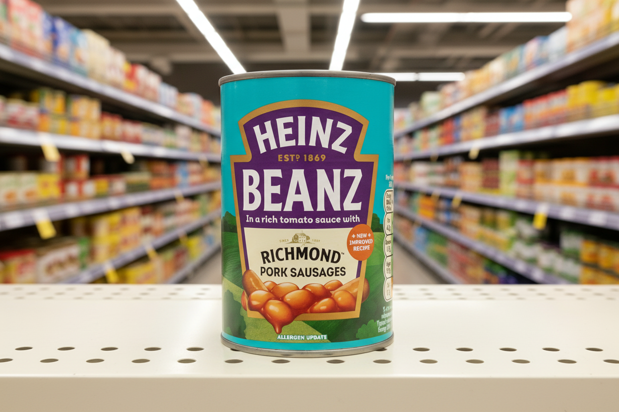6 x Heinz Beans & Richmond Sausages 415G