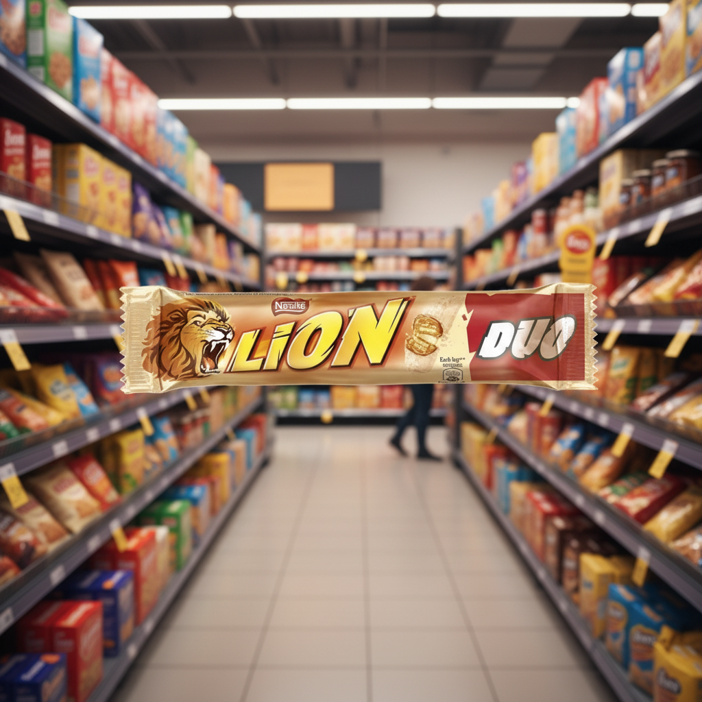 30 x Lion White Chocolate Duo Bar 60G