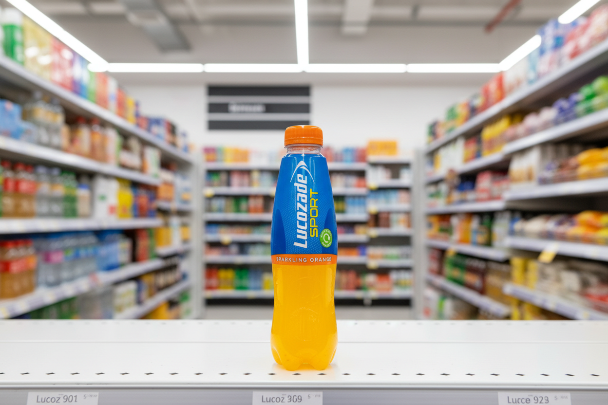 12 x Lucozade Sport Sparkling Orange 500Ml