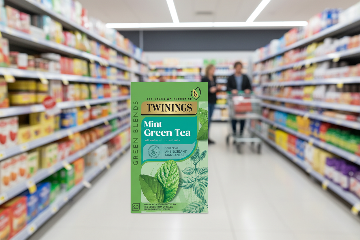 4 x Twinings Green Tea & Mint 20