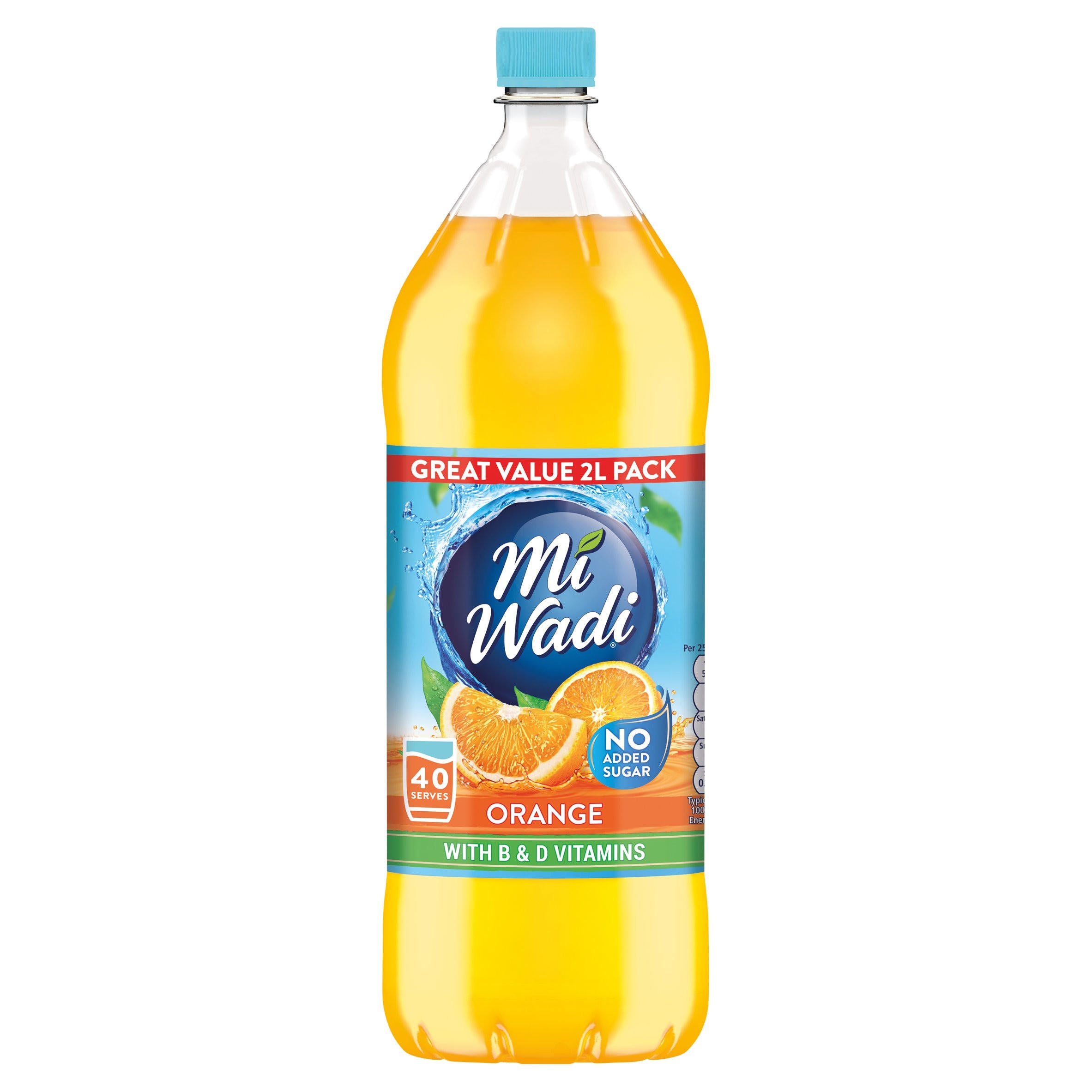 9 x Mi Wadi Orange 2L