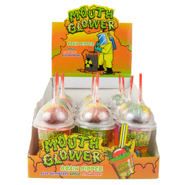 12 x Mouth Glower Sour Brain Dipper - 60ML