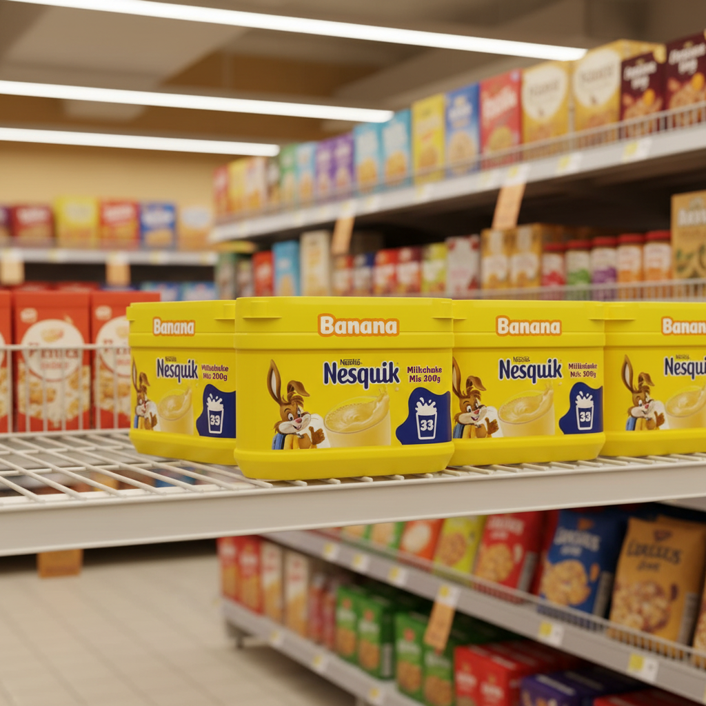 10 X Nesquik Banana Milkshake 300G