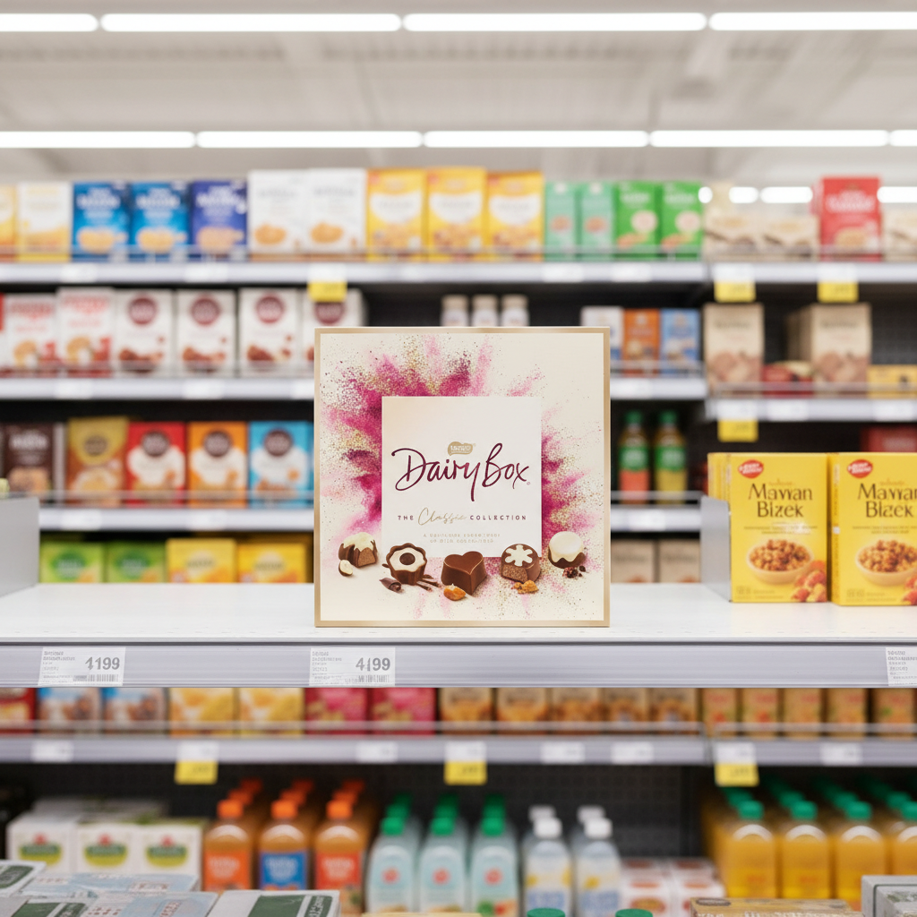 8 x Dairy Box Medium Chocolate Box 326G