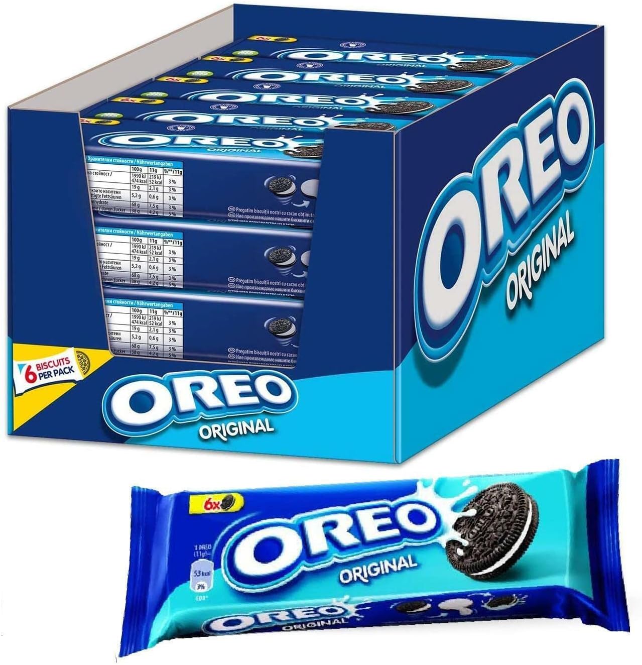 20 x Oreo Original 66Gm