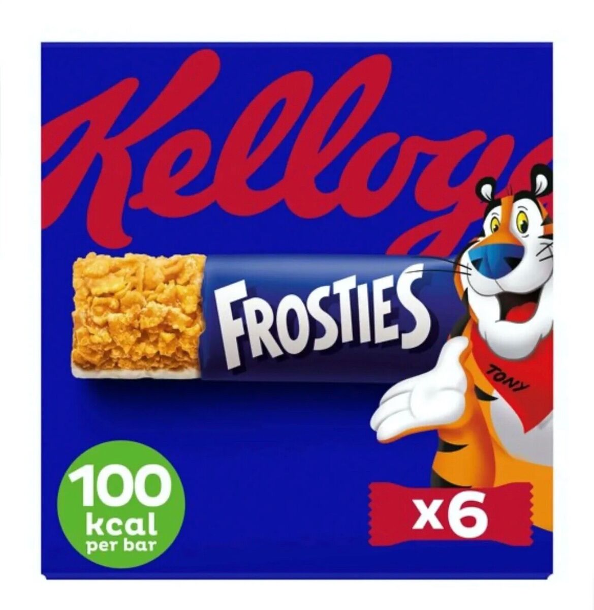 14 X Kellogg's Frosties Cereal Bars 6X25G