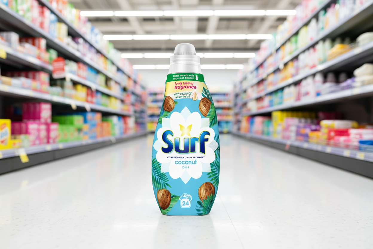 8 x Surf Liquid Coconut Bliss 24 Wash - 648ML