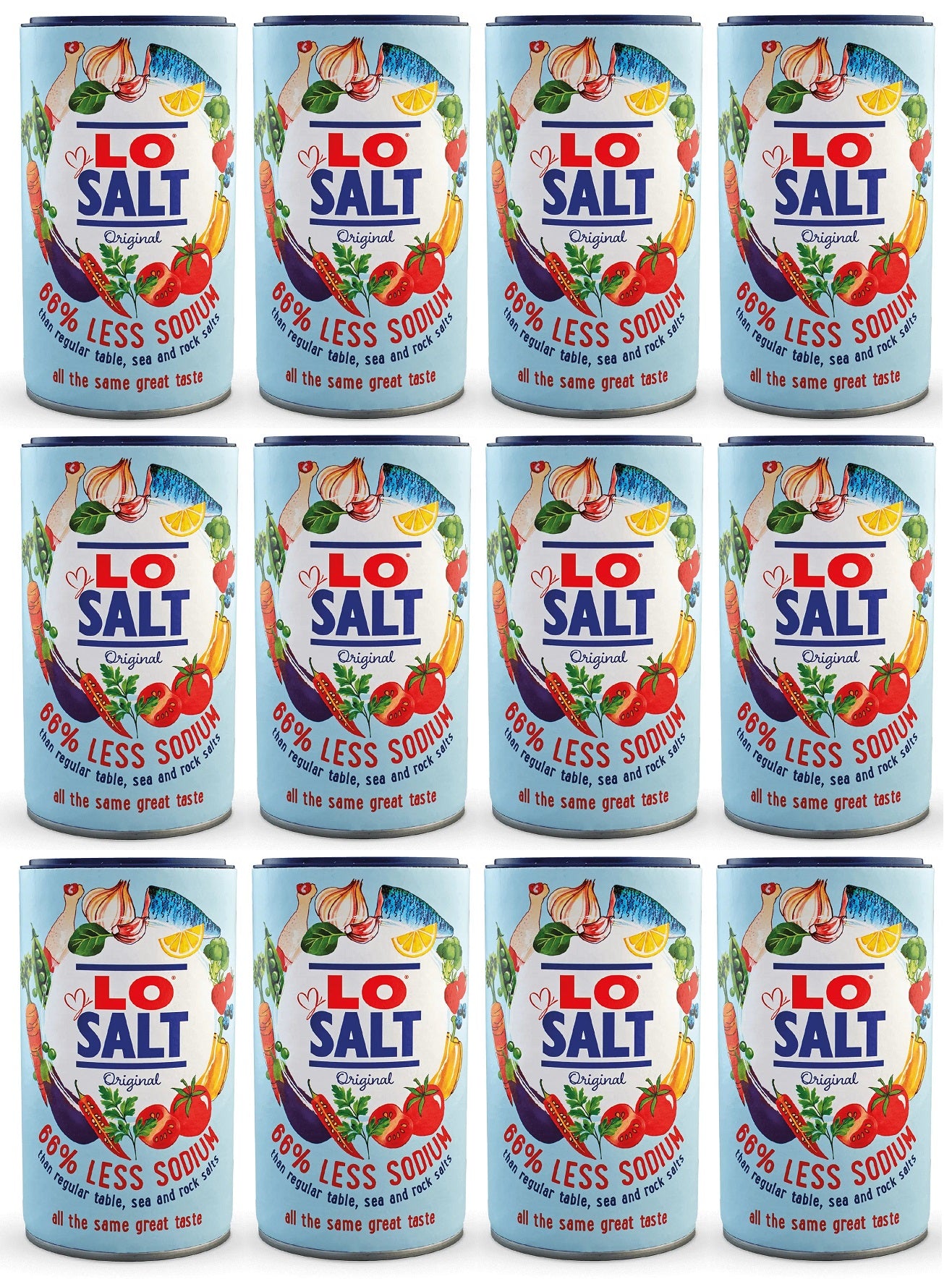 12 x Losalt Original 350G