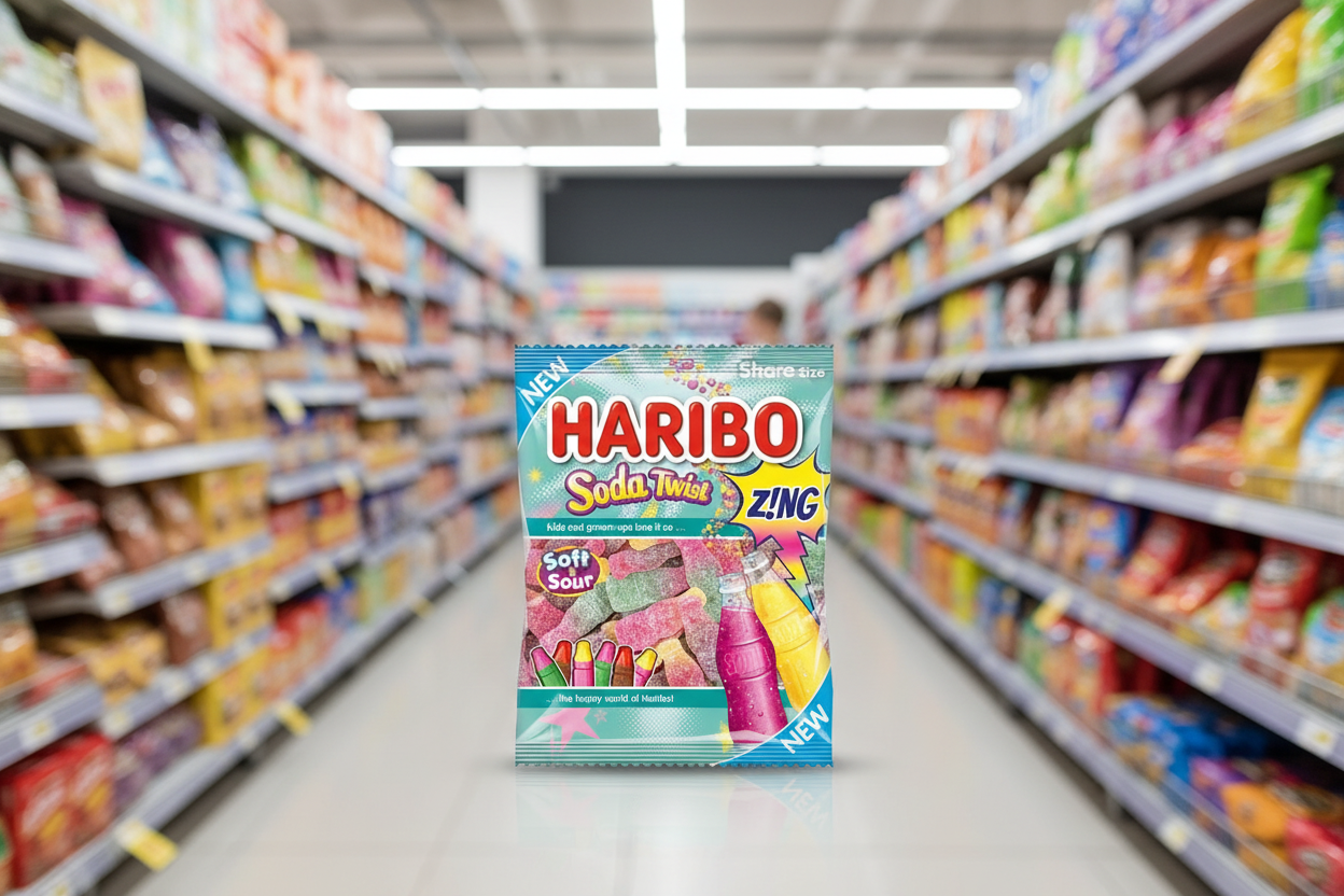 12 x Haribo Soda Twist Zing 160G