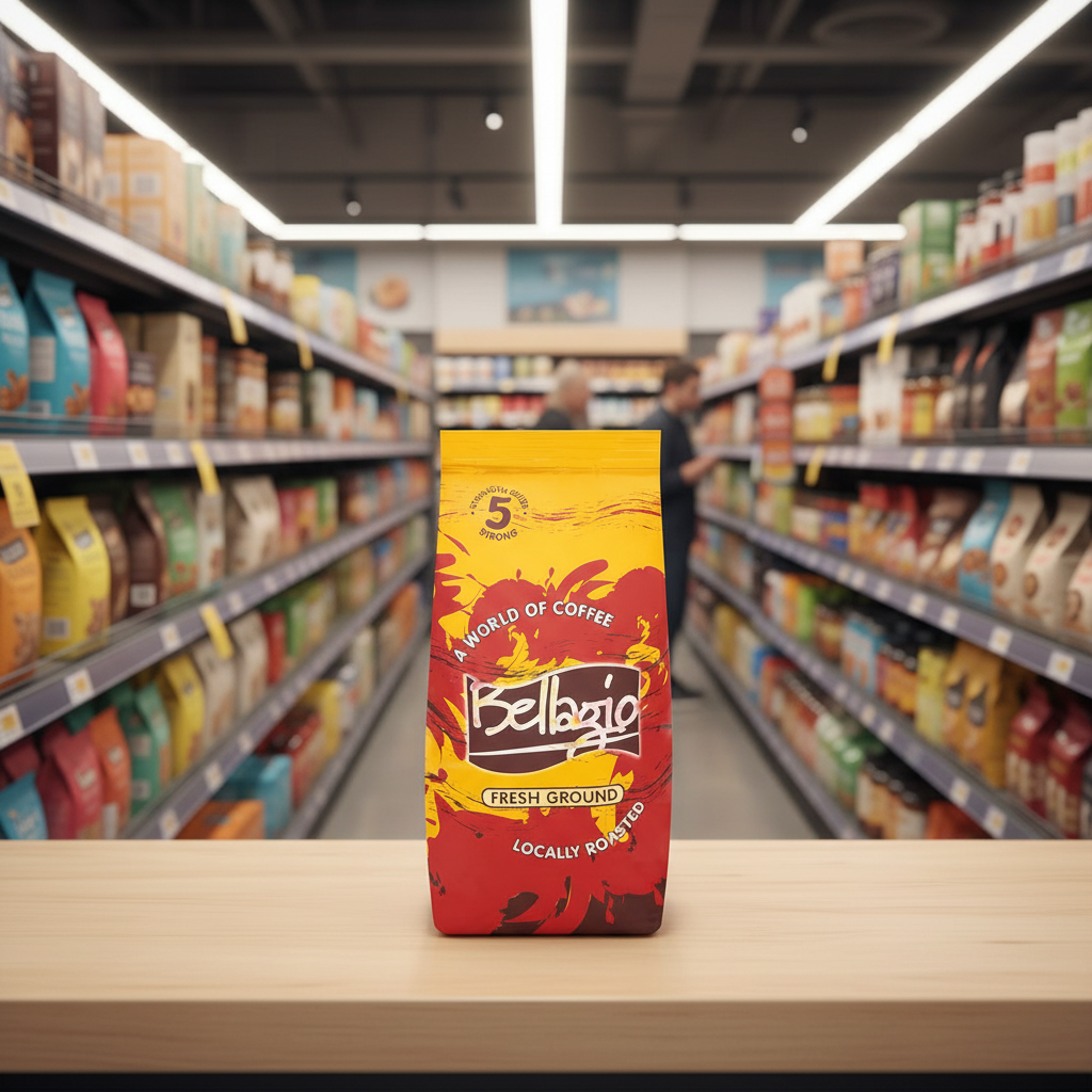 6 X Johnsons Bellagio Ground Coffee - 227G