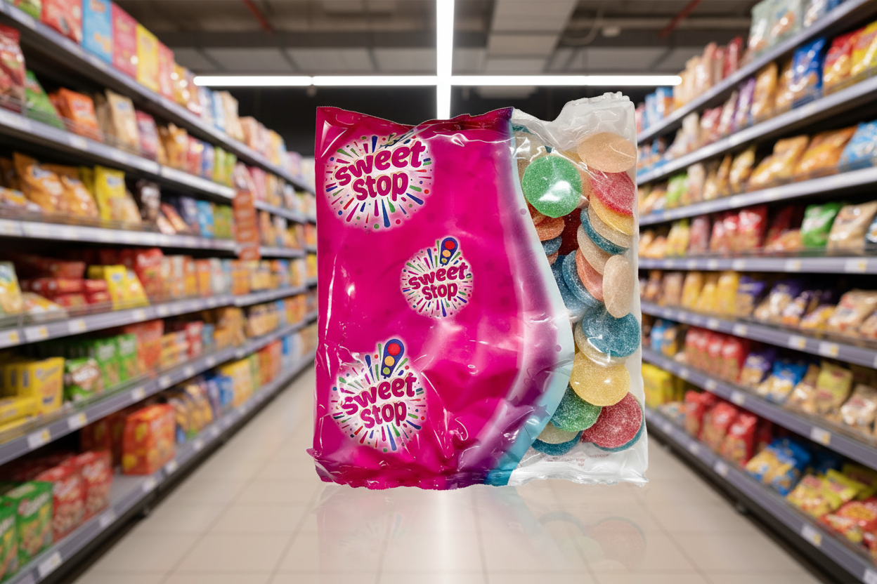 125 x Sweet Stop Winegum Smiles