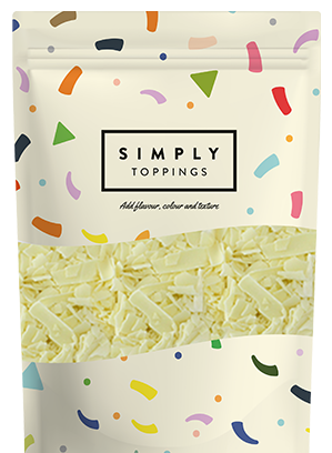 Simply White Chocolate Flakes 300G