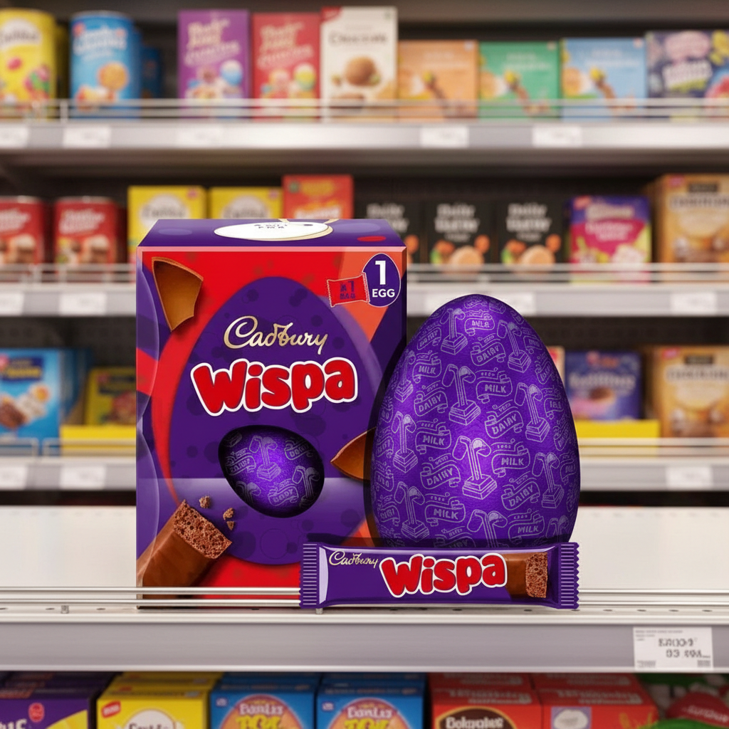 6 x Cadbury Wispa Traditional Egg - 183GM