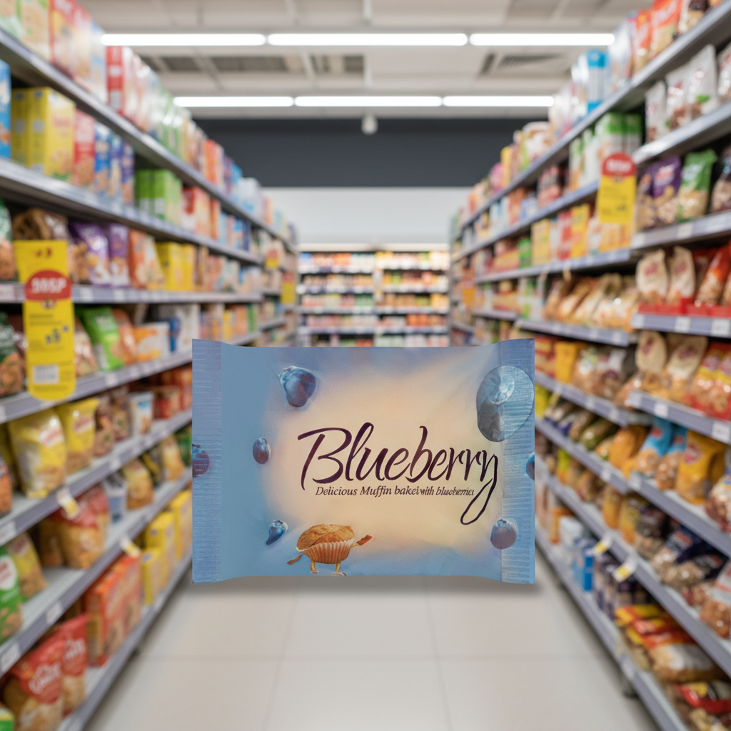 Wrapped Blueberry Muffin 102G