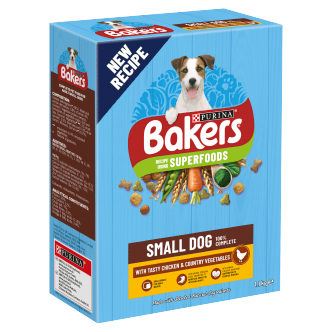 5-X-Purina-Bakers-Small-Dog-Chicken-Rice-&-Veg-&-Wholgrain-1.1Kg