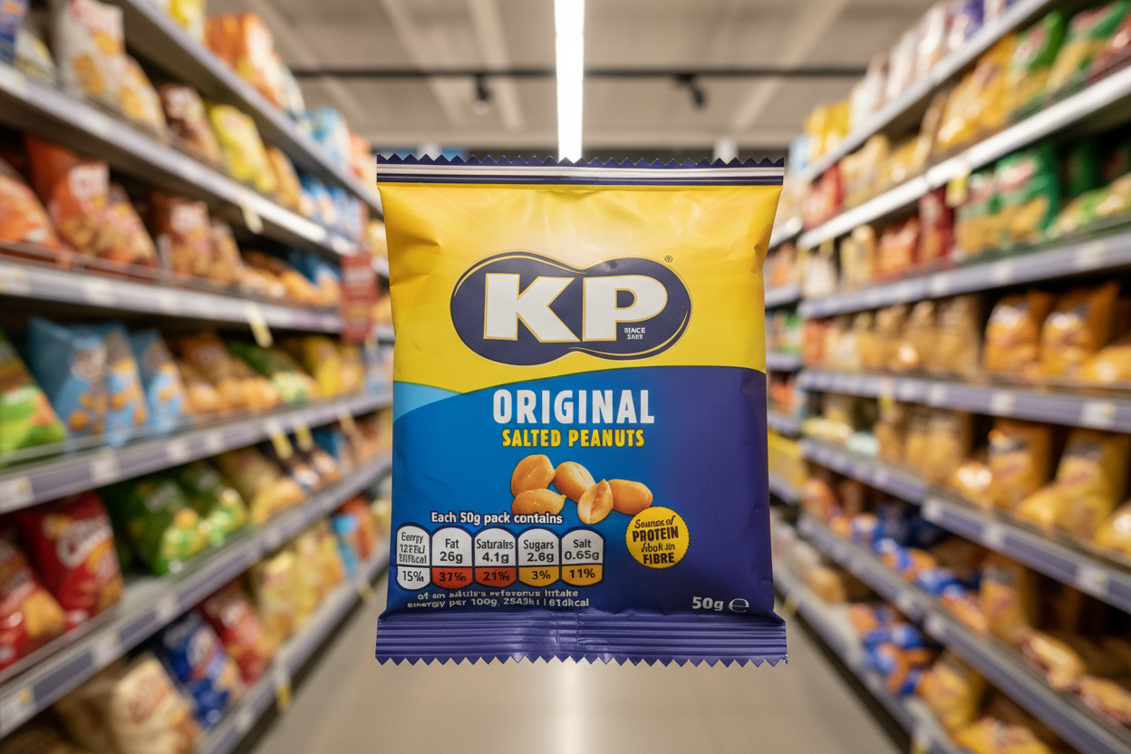 21 X Kp Peanuts Salted Card 21/18 50G