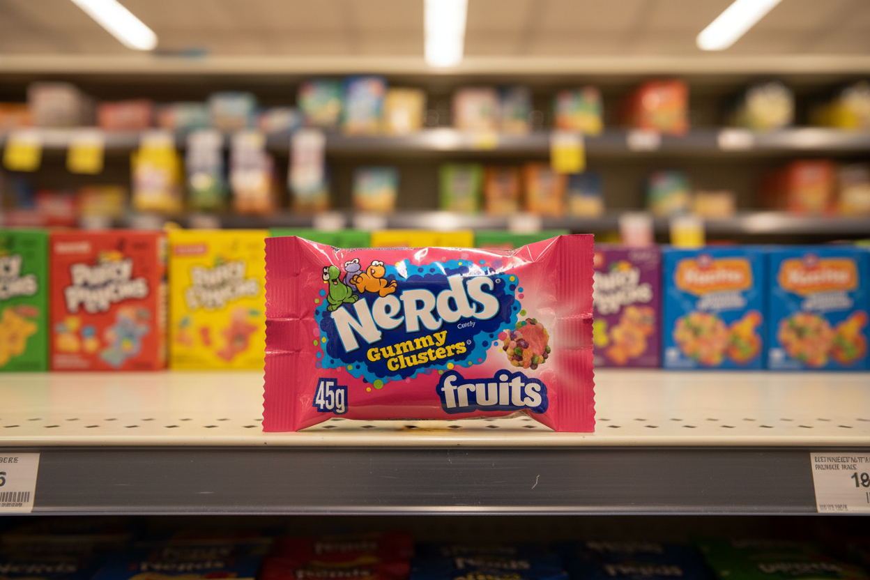 40 x Nerds Clusters Bag Fruits - 45GM