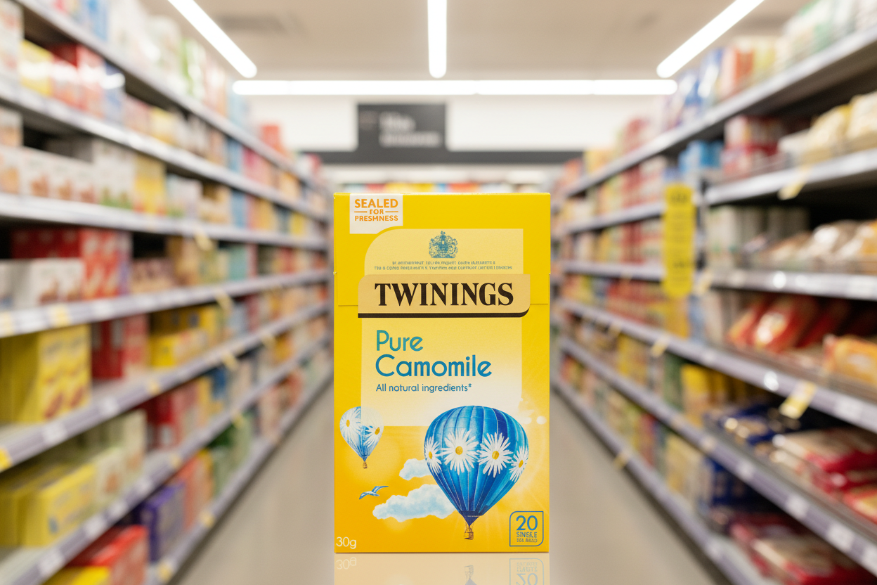 4 x Twinings Infusions Camomile 20