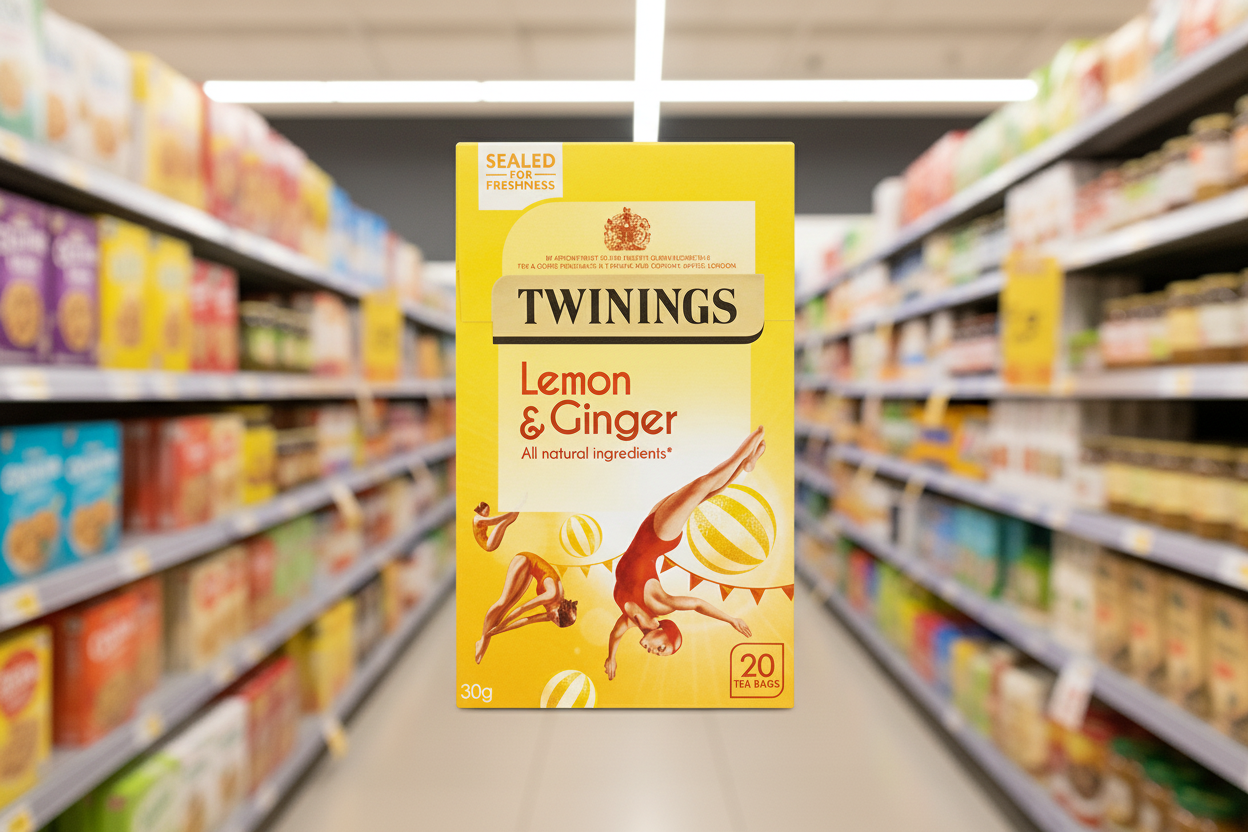 4 x Twinings Infusions Lemon & Ginger 20