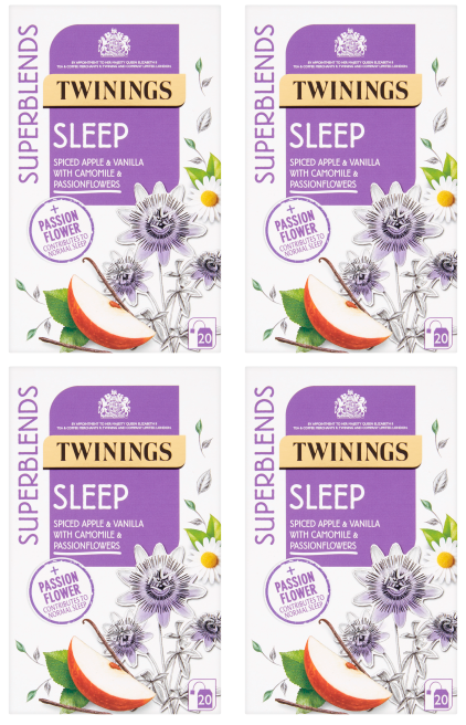 4 x Twinings Superblends Sleep 20