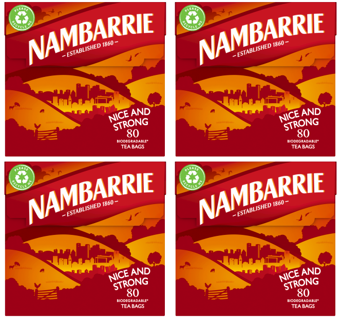 4 x Nambarrie Tea Bags 80'S