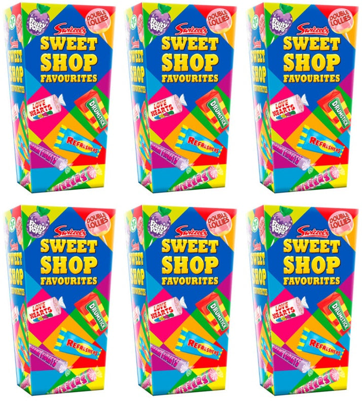 6 X Swizzels Sweet Shop Favourites Gift Carton - 324Gm