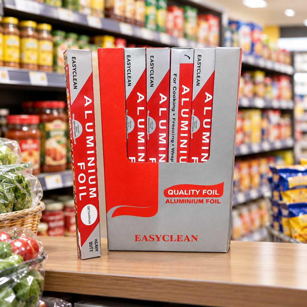 12 x Easyclean Aluminium Foil 450mm - X50M