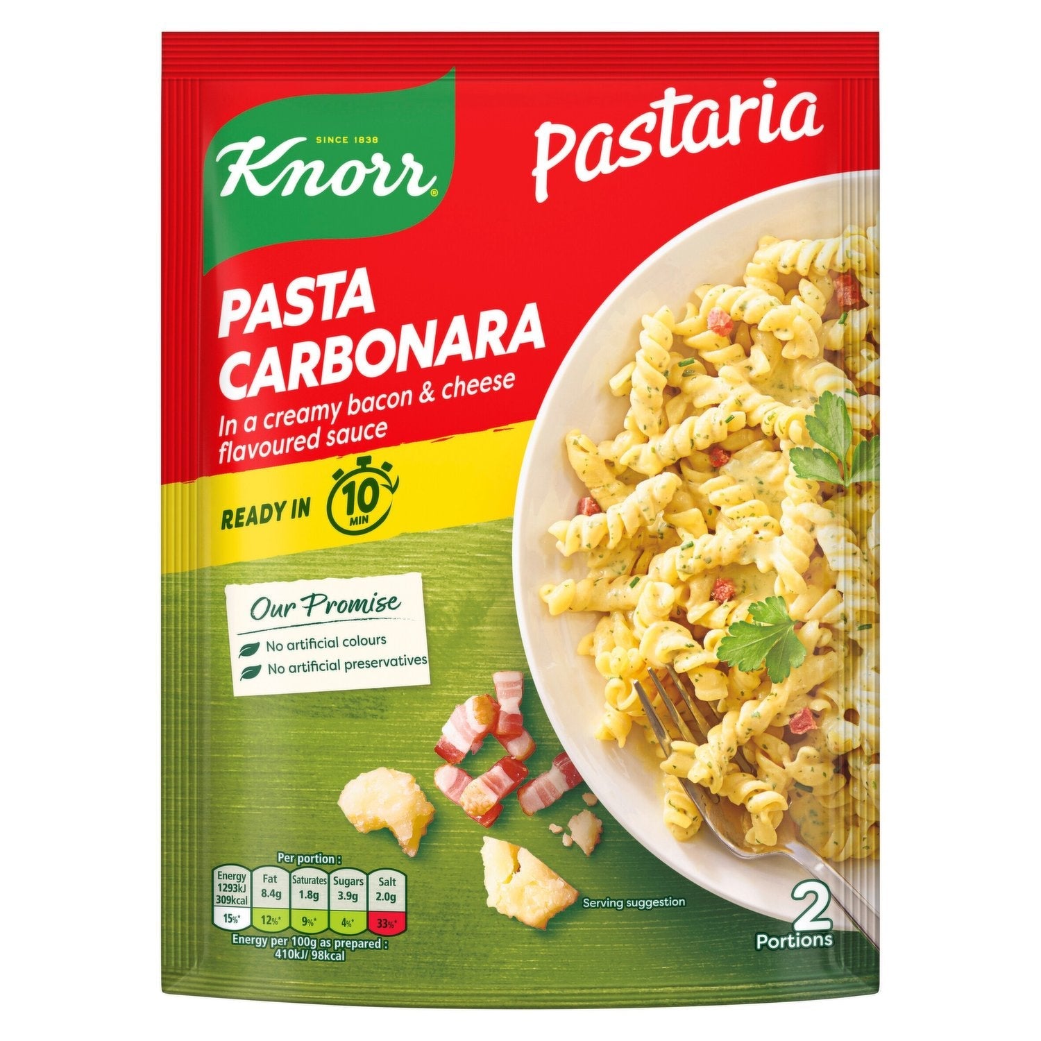 Knorr Pastaria Carbonara 155G