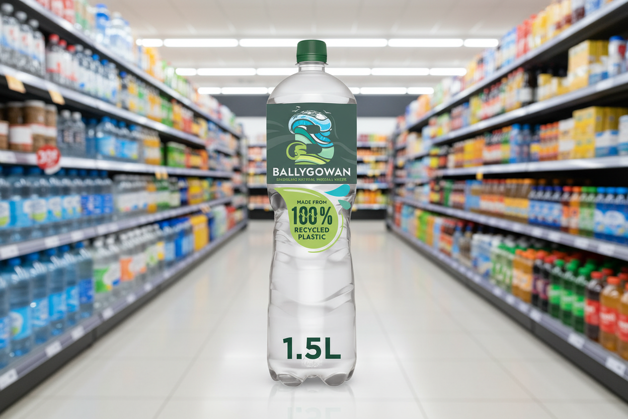 12 x Ballygowan Sparkling Natural Mineral Water 1.5L