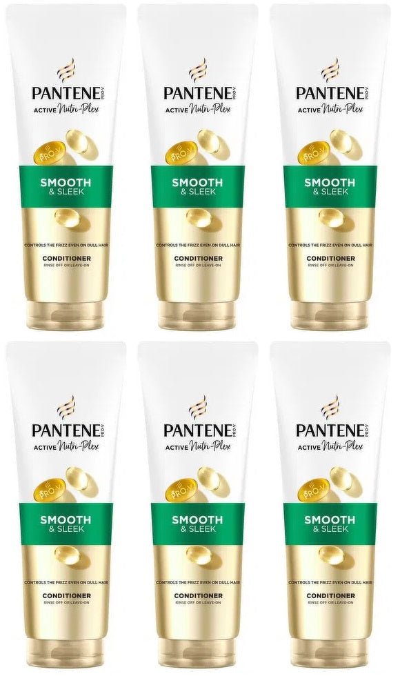 6 x Pantene Conditioner Smooth & Sleek - 230ML