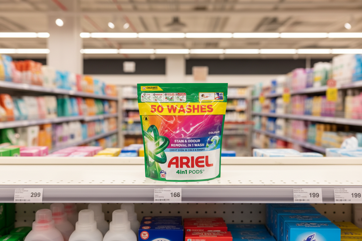 3 X Ariel 4 In 1 Pods - 50 Pack