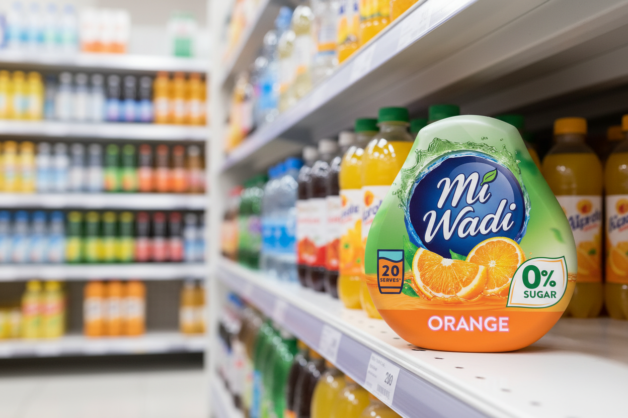 6 x Miwadi Orange 66Ml