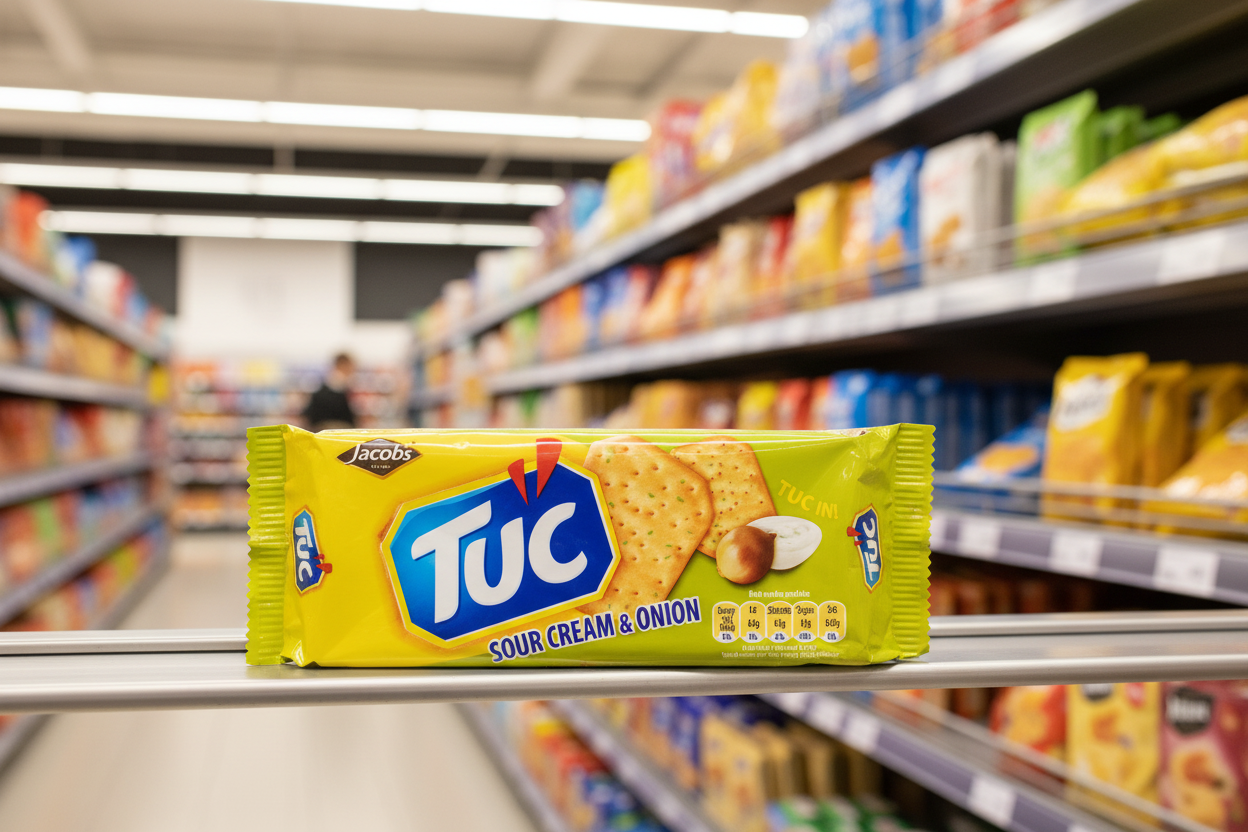 24 x Jacob's Tuc Sour Cream & Onion 100G