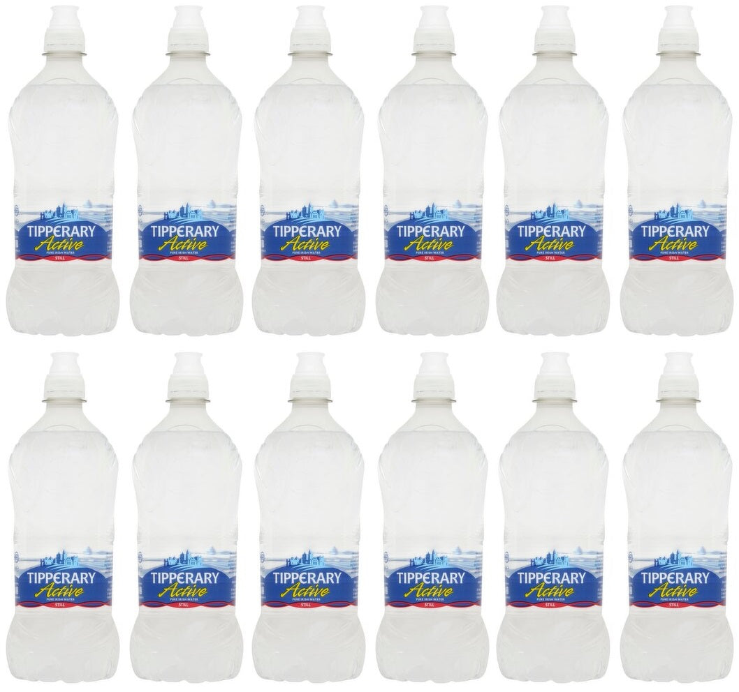 12 x Tipperary Active Still Pure Irish Water 750Ml