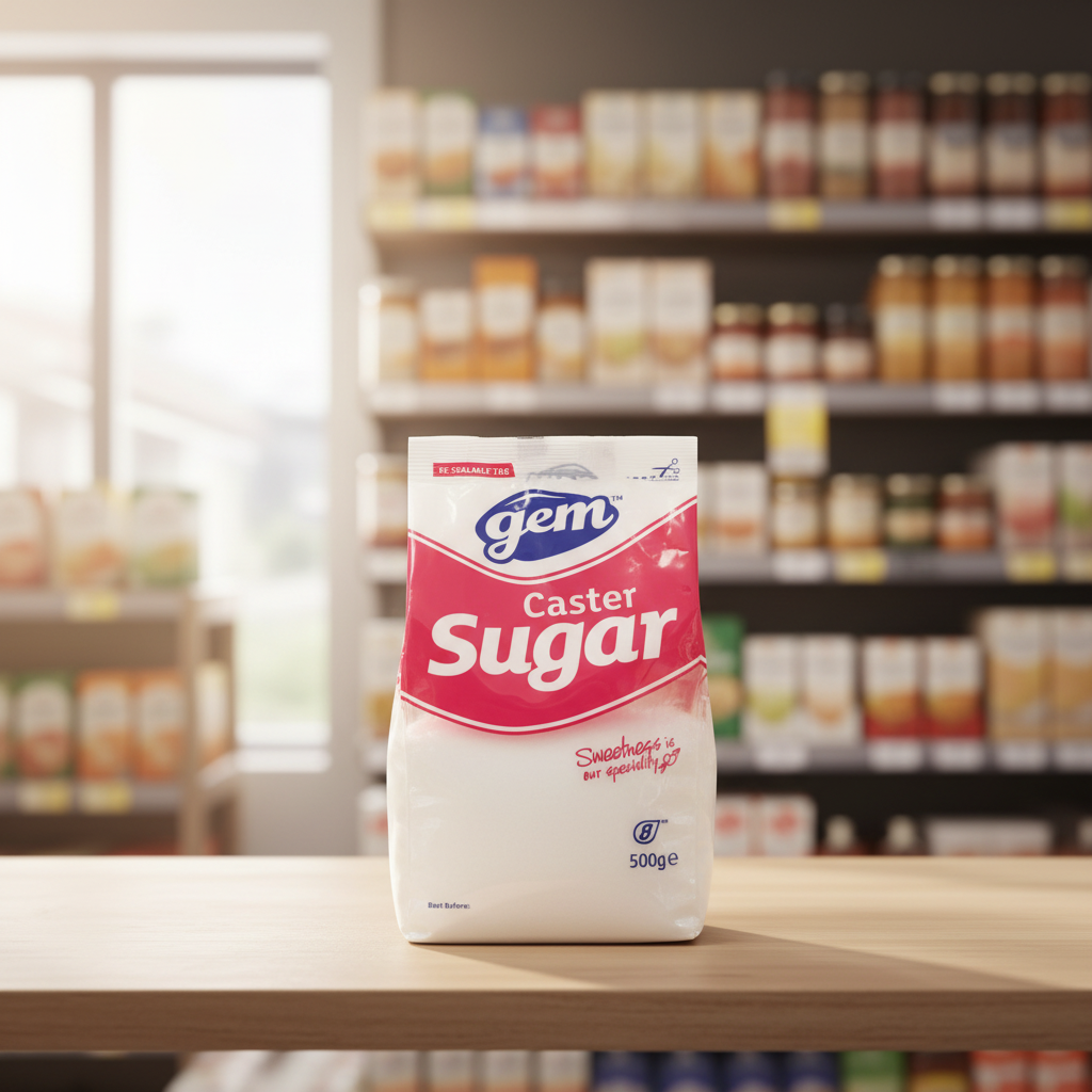 10 x Gem Caster Sugar 500G
