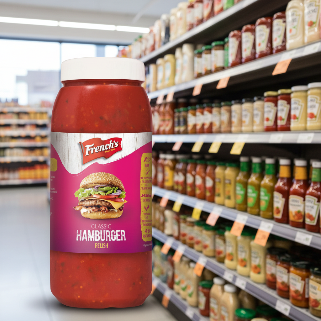French's Classic Hamburger Relish 2.45Kg