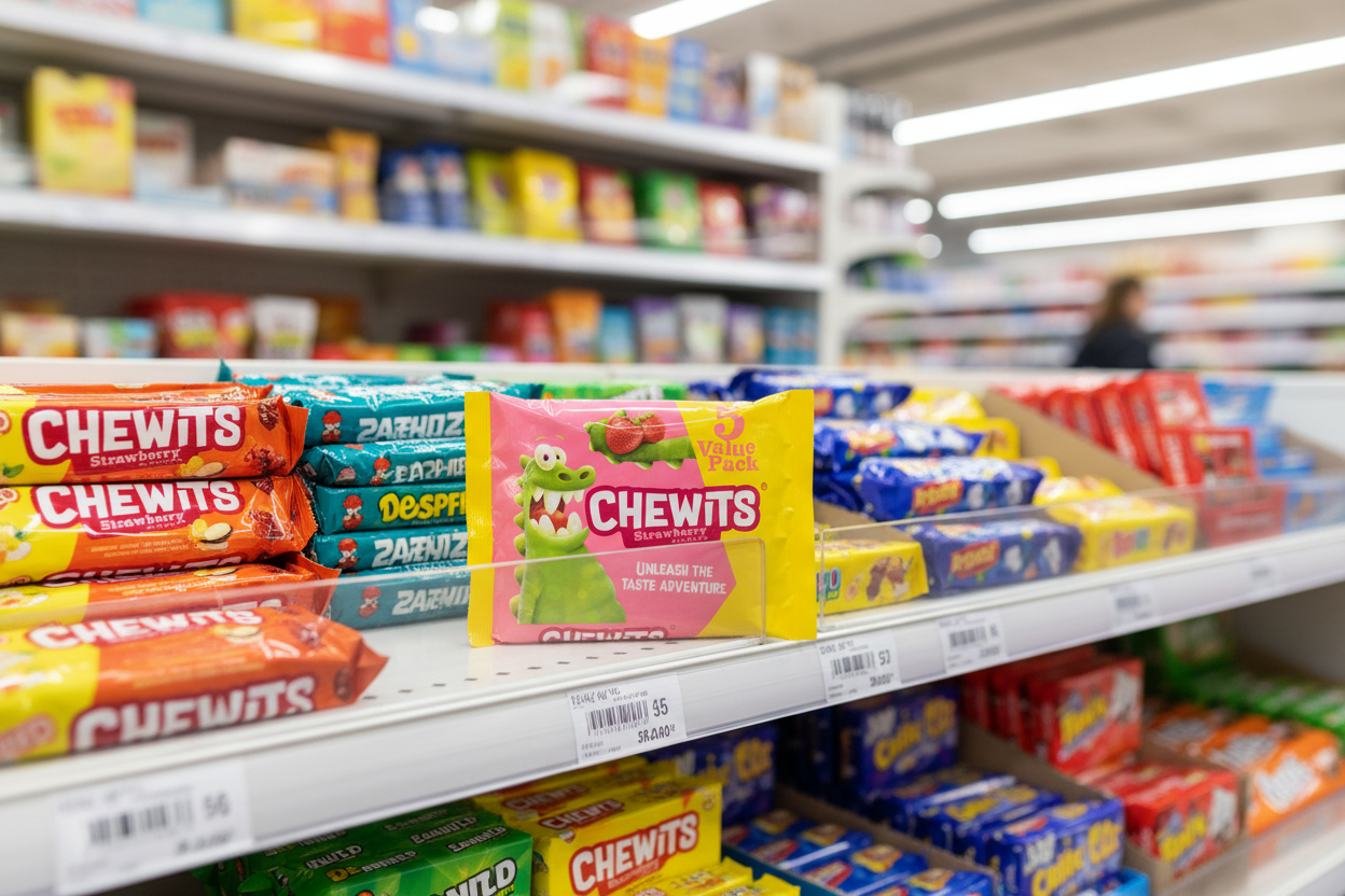 36 x Chewits Strawberry 5Pk - 5PK