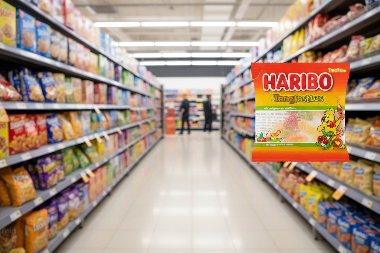 100 x Haribo Tangfastics Bag 16G