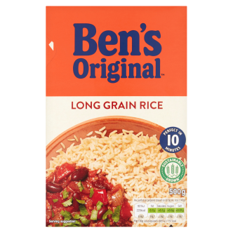 Bens Original Long Grain Rice - 500GM
