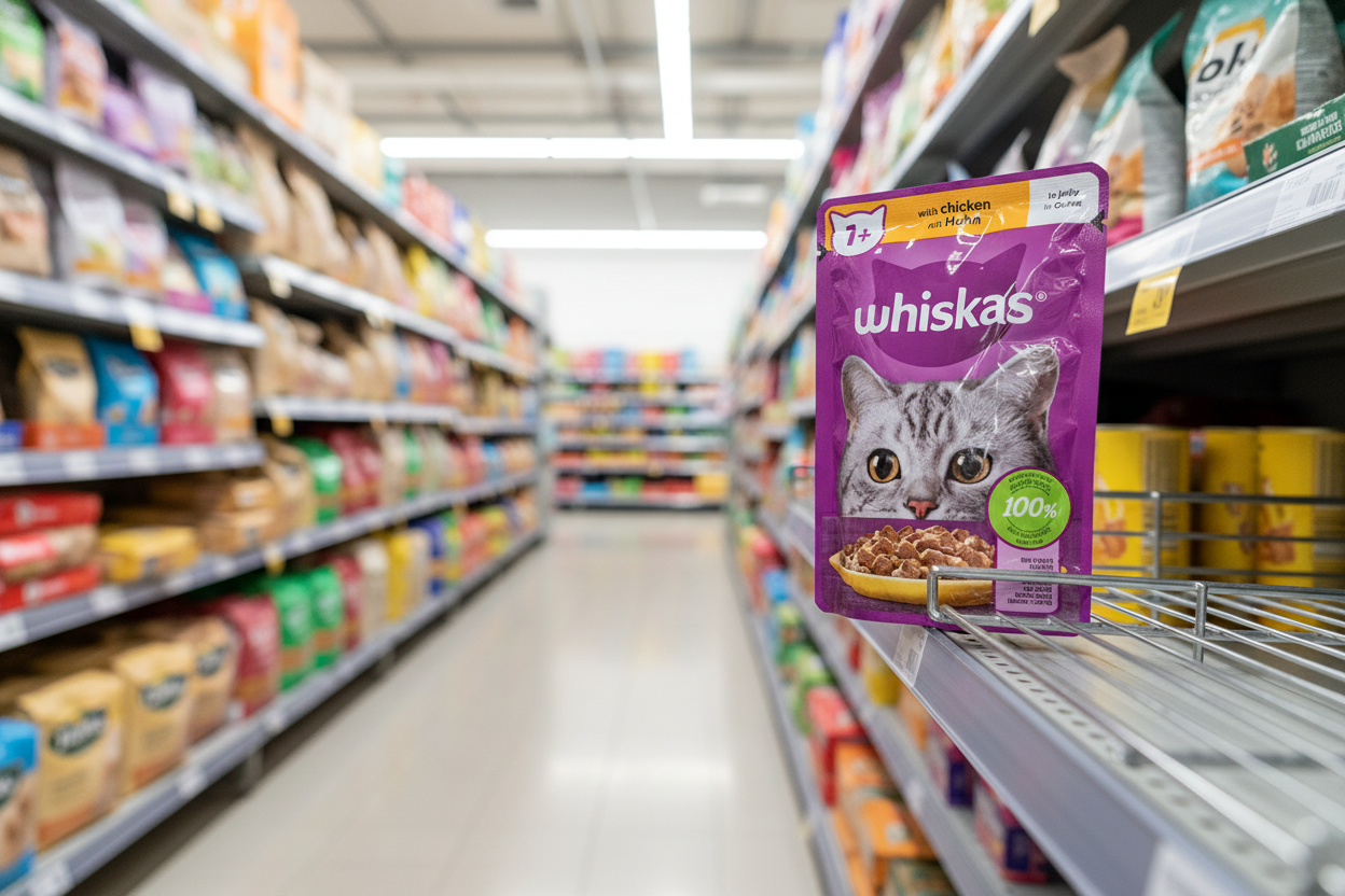 28 x Whiskas Cat 1+ Pouch Chicken & Jelly - 85GM