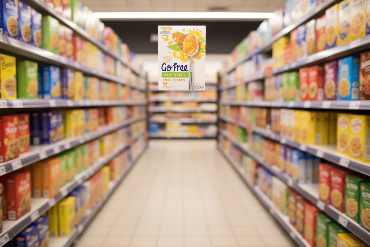 4 x Nestlé Go Free Corn Flakes  - 375G