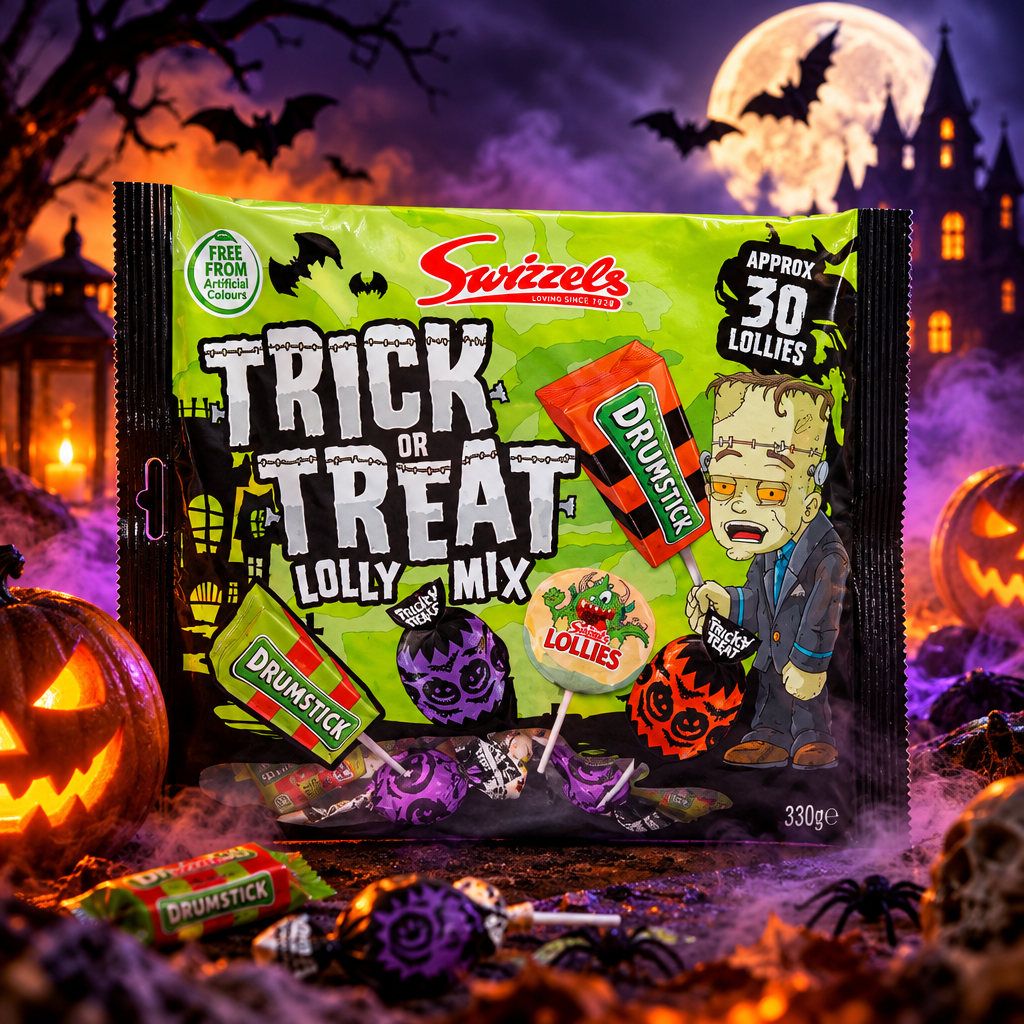Swizzels Trick Or Treat Lolly Bag 330g