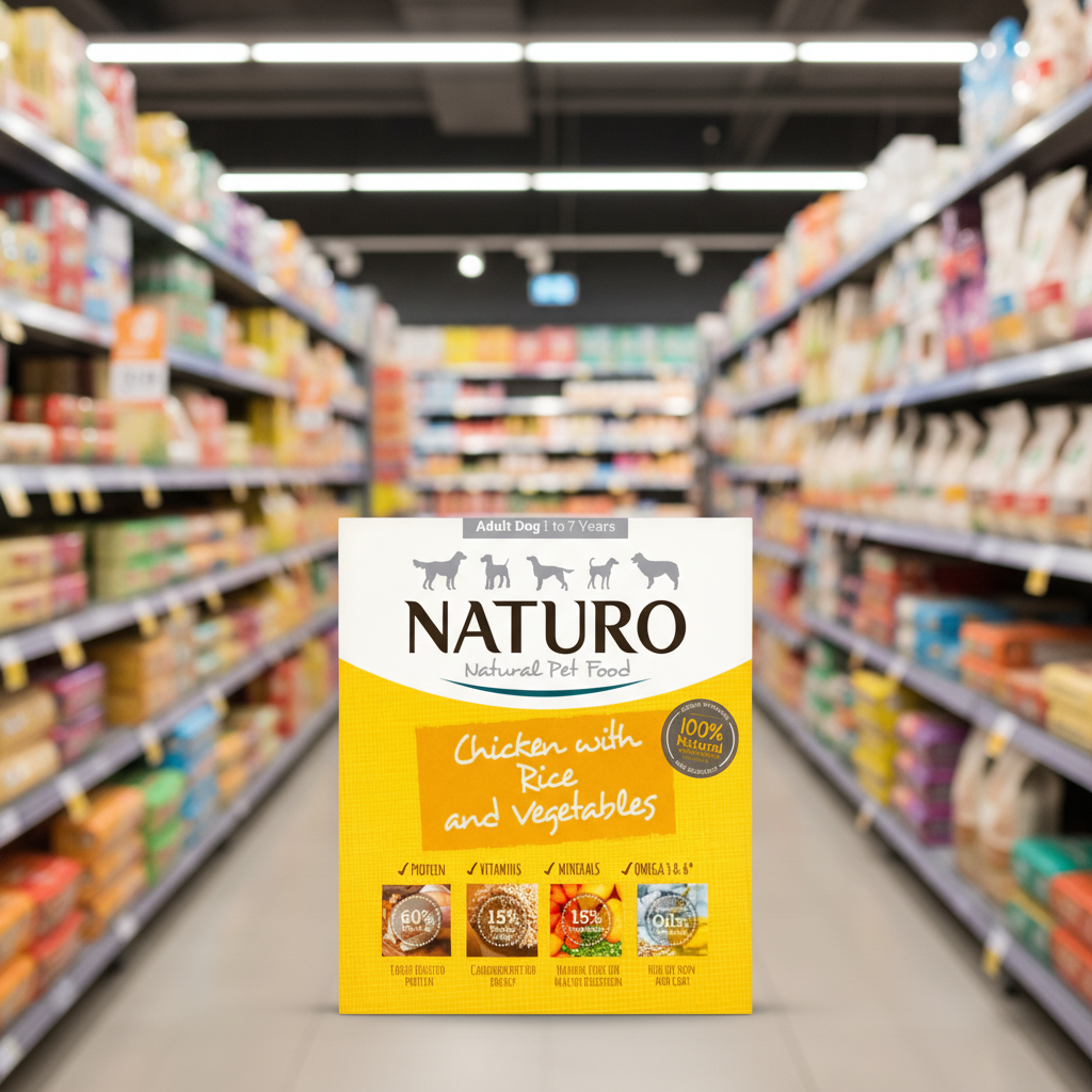 7 x Naturo Adult Dog Tray Chicken & Rice  - 400GM