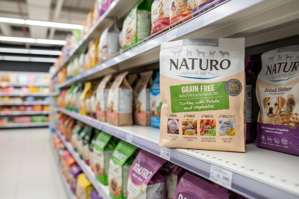 7 x Naturo Adult Dog Tray Turkey & Potato  - 400GM