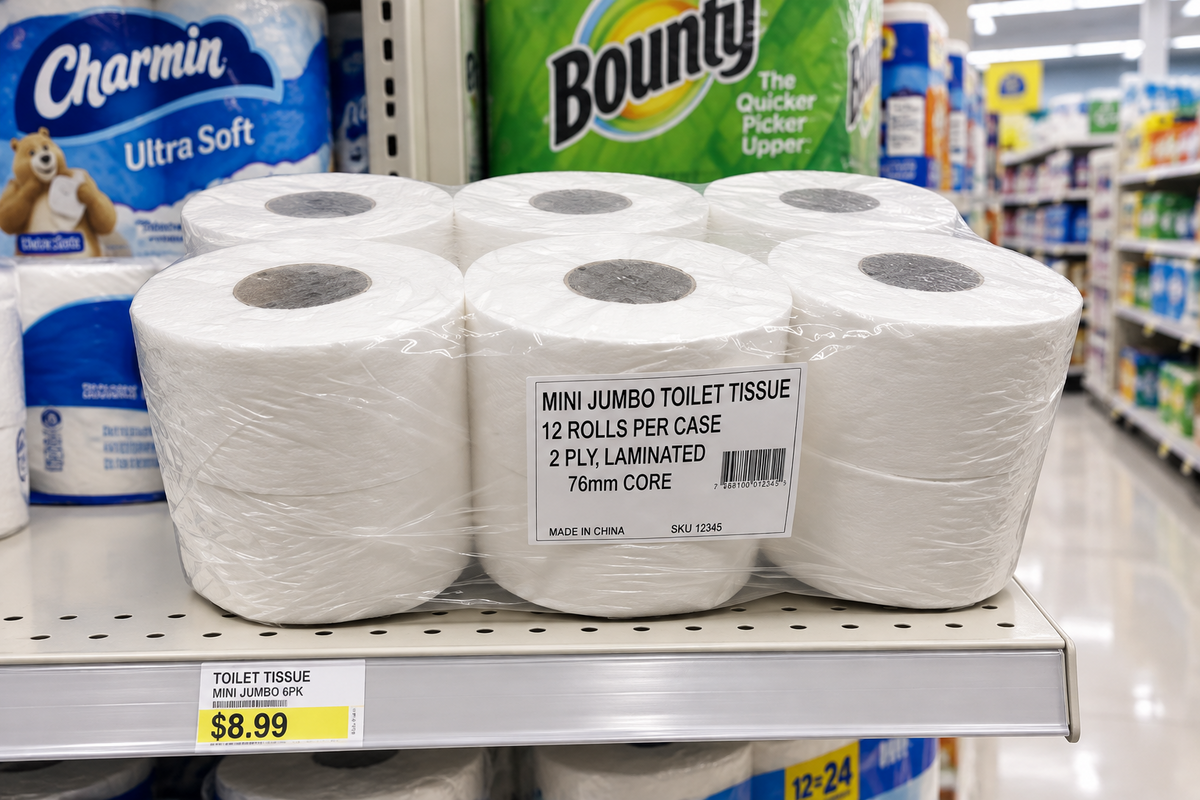 12 X Mini Jumbo Roll 150M